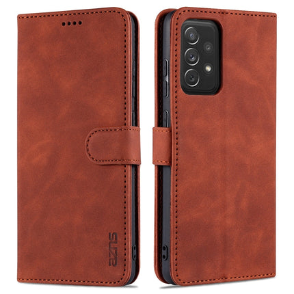 AZNS Skin Feel Calf Texture Horizontal Flip Leather Case with Card Slots & Holder & Wallet, For Samsung Galaxy A12 5G, For Samsung Galaxy A52 5G / 4G, For Samsung Galaxy A72 5G / 4G, For Samsung Galaxy S20 FE