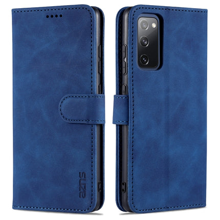 AZNS Skin Feel Calf Texture Horizontal Flip Leather Case with Card Slots & Holder & Wallet, For Samsung Galaxy A12 5G, For Samsung Galaxy A52 5G / 4G, For Samsung Galaxy A72 5G / 4G, For Samsung Galaxy S20 FE
