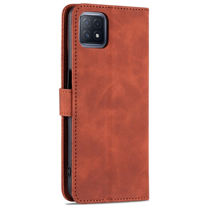 AZNS Skin Feel Calf Texture Horizontal Flip Leather Case with Card Slots & Holder & Wallet, For OPPO A72 5G / A52 5G, For OPPO A94 5G / A95 5G / Reno5Z 5G / F19 Pro+, For OPPO Reno5 / Reno5 K