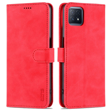 AZNS Skin Feel Calf Texture Horizontal Flip Leather Case with Card Slots & Holder & Wallet, For OPPO A72 5G / A52 5G, For OPPO A94 5G / A95 5G / Reno5Z 5G / F19 Pro+, For OPPO Reno5 / Reno5 K
