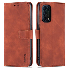 AZNS Skin Feel Calf Texture Horizontal Flip Leather Case with Card Slots & Holder & Wallet, For OPPO A72 5G / A52 5G, For OPPO A94 5G / A95 5G / Reno5Z 5G / F19 Pro+, For OPPO Reno5 / Reno5 K
