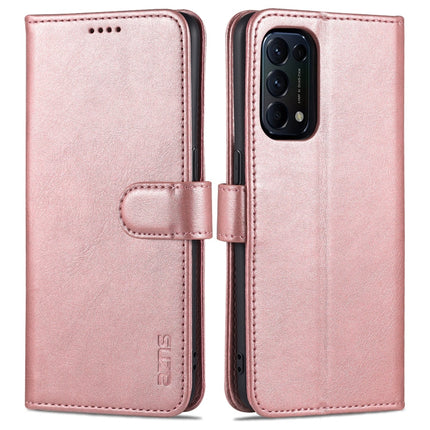 AZNS Skin Feel Calf Texture Horizontal Flip Leather Case with Card Slots & Holder & Wallet, For OPPO A72 5G / A52 5G, For OPPO A94 5G / A95 5G / Reno5Z 5G / F19 Pro+, For OPPO Reno5 / Reno5 K