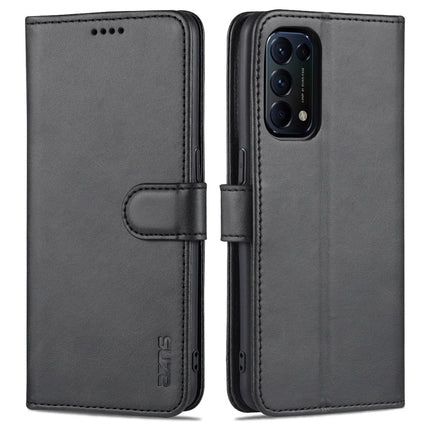 AZNS Skin Feel Calf Texture Horizontal Flip Leather Case with Card Slots & Holder & Wallet, For OPPO A72 5G / A52 5G, For OPPO A94 5G / A95 5G / Reno5Z 5G / F19 Pro+, For OPPO Reno5 / Reno5 K
