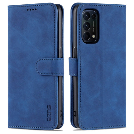 AZNS Skin Feel Calf Texture Horizontal Flip Leather Case with Card Slots & Holder & Wallet, For OPPO A72 5G / A52 5G, For OPPO A94 5G / A95 5G / Reno5Z 5G / F19 Pro+, For OPPO Reno5 / Reno5 K