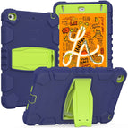 For iPad mini 5 / 4 / Navy Blue + Lime