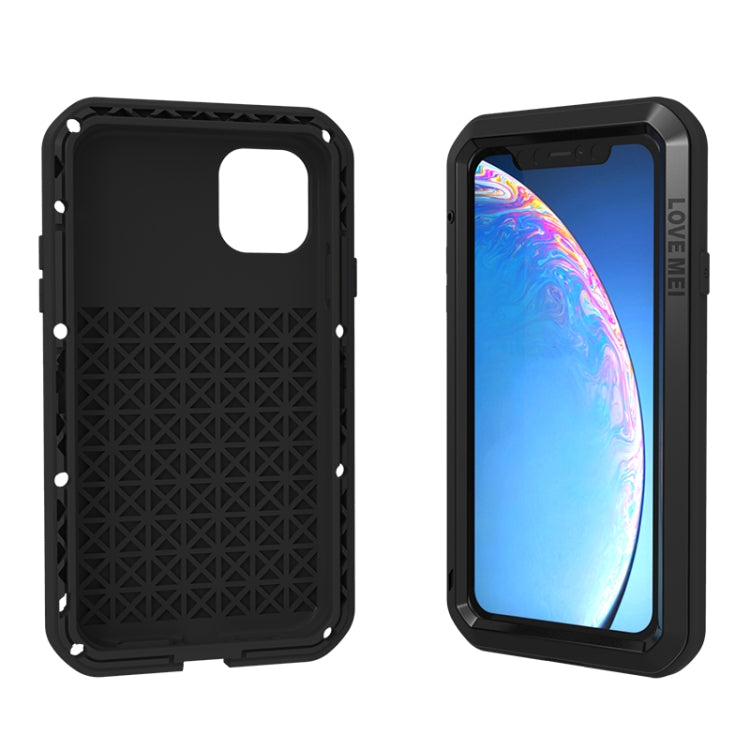 LOVE MEI Metal Shockproof Waterproof Dustproof Protective Case, For iPhone 11, For iPhone 11 Pro, For iPhone 11 Pro Max