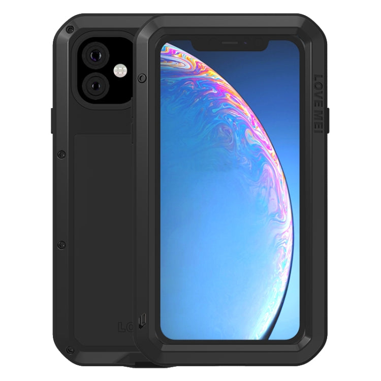 LOVE MEI Metal Shockproof Waterproof Dustproof Protective Case, For iPhone 11, For iPhone 11 Pro, For iPhone 11 Pro Max