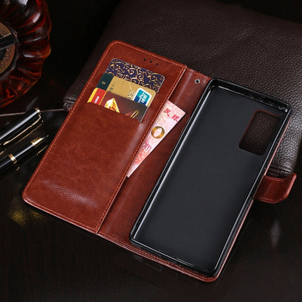 idewei Crazy Horse Texture Horizontal Flip Leather Case with Holder & Card Slots & Wallet, For vivo X60 /  X60 Curved Screen Version