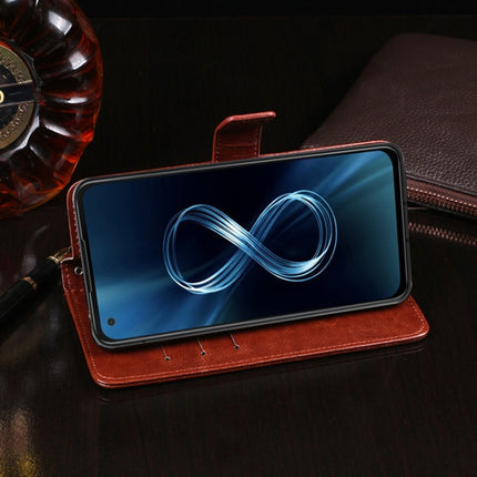 idewei Crazy Horse Texture Horizontal Flip Leather Case with Holder & Card Slots & Wallet