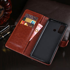 idewei Crazy Horse Texture Horizontal Flip Leather Case with Holder & Card Slots & Wallet, For Oukitel C23 Pro, For Xiaomi Redmi K40 Gaming Edition, For Samsung Galaxy F02s