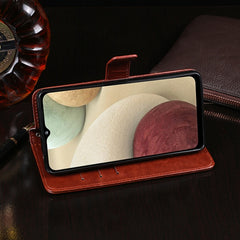 idewei Crazy Horse Texture Horizontal Flip Leather Case with Holder & Card Slots & Wallet
