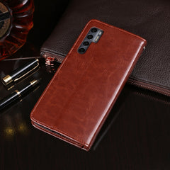 idewei Crazy Horse Texture Horizontal Flip Leather Case with Holder & Card Slots & Wallet