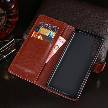 idewei Crazy Horse Texture Horizontal Flip Leather Case with Holder & Card Slots & Wallet