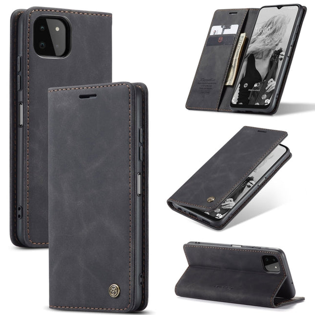 CaseMe 013 Multifunctional Horizontal Flip Leather Case with Card Slot & Holder & Wallet, For Samsung Galaxy A22 5G