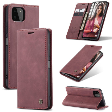 CaseMe 013 Multifunctional Horizontal Flip Leather Case with Card Slot & Holder & Wallet, For Samsung Galaxy A22 5G