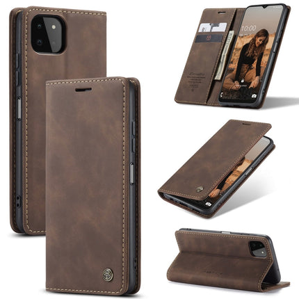 CaseMe 013 Multifunctional Horizontal Flip Leather Case with Card Slot & Holder & Wallet, For Samsung Galaxy A22 5G