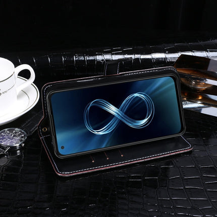 idewei Crocodile Texture Horizontal Flip Leather Case with Holder & Card Slots & Wallet