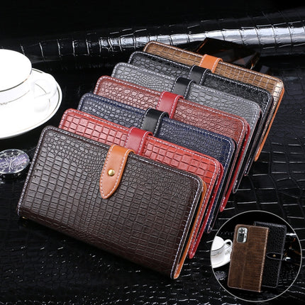 idewei Crocodile Texture Horizontal Flip Leather Case with Holder & Card Slots & Wallet, For Xiaomi Redmi Note 10 Pro 5G, For Honor X20 SE, For Honor Play 5T Youth