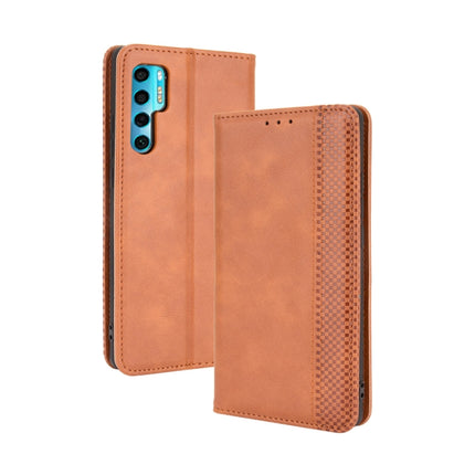 Magnetic Buckle Retro Crazy Horse Texture Horizontal Flip Leather Case with Holder & Card Slots & Photo Frame, For Motorola Moto G60 / Moto G40 Fusion, For OPPO Realme C11 2021 / Realme C20 / Realme C20a, For OPPO Reno5 A, For TCL 20 Pro 5G, For TCL 20...