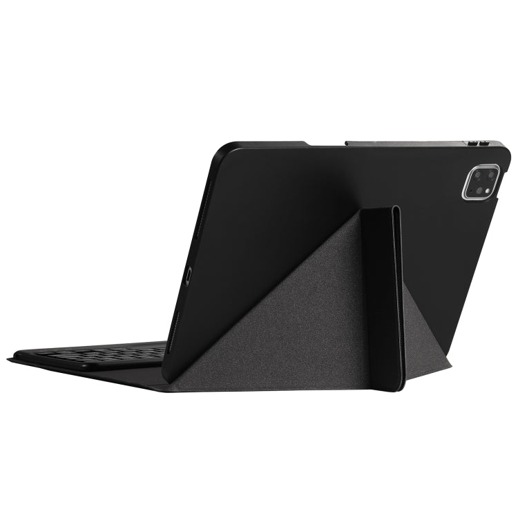 B011 Splittable Bluetooth Keyboard Leather Case with Triangle Holder & Pen Slot, For iPad 9.7 2018 & 2017 / Pro 9.7 / Air 2, For iPad 10.2 2020 & 2019 / Pro 10.5 inch / Air 3 10.5 inch, For iPad Pro 11 inch 2021 & 2020 & 2018 / Air 4 10.9 inch