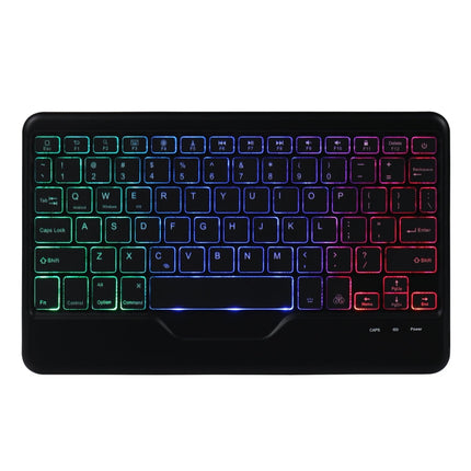 B011S Splittable Backlight Bluetooth Keyboard Leather Case with Triangle Holder & Pen Slot, For iPad 9.7 2018 & 2017 / Pro 9.7 / Air 2, For iPad 10.2 2020 & 2019 / Pro 10.5 inch / Air 3 10.5 inch���������������������������������������������������������...