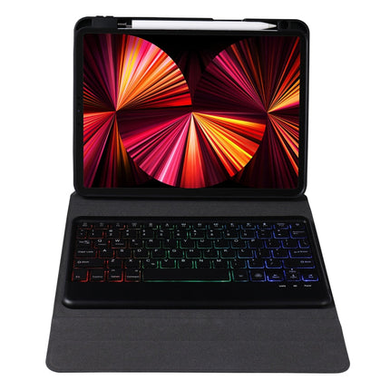 B011S Splittable Backlight Bluetooth Keyboard Leather Case with Triangle Holder & Pen Slot, For iPad 9.7 2018 & 2017 / Pro 9.7 / Air 2, For iPad 10.2 2020 & 2019 / Pro 10.5 inch / Air 3 10.5 inch���������������������������������������������������������...