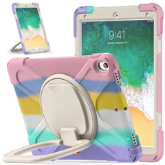 Silicone + PC Protective Case with Holder & Shoulder Strap, For iPad Pro 10.5 2017 / Air 10.5 2019