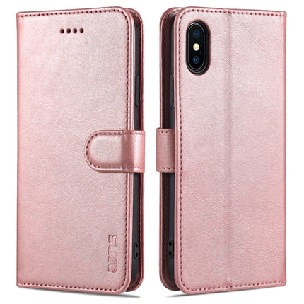 AZNS Skin Feel Calf Texture Horizontal Flip Leather Case with Card Slots & Holder & Wallet, For iPhone 11 Pro, For iPhone 11, For iPhone 11 Pro Max, For iPhone XS / X