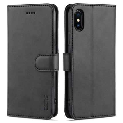 AZNS Skin Feel Calf Texture Horizontal Flip Leather Case with Card Slots & Holder & Wallet, For iPhone 11 Pro, For iPhone 11, For iPhone 11 Pro Max, For iPhone XS / X