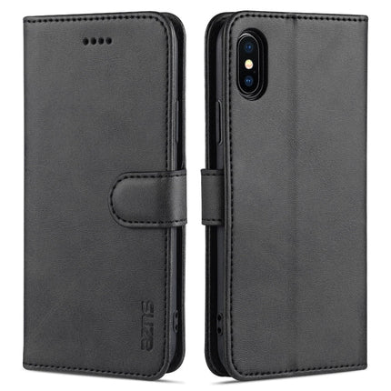 AZNS Skin Feel Calf Texture Horizontal Flip Leather Case with Card Slots & Holder & Wallet, For iPhone 11 Pro, For iPhone 11, For iPhone 11 Pro Max, For iPhone XS / X
