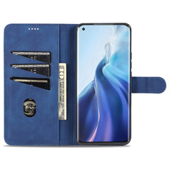 AZNS Skin Feel Calf Texture Horizontal Flip Leather Case with Card Slots & Holder & Wallet, For Xiaomi Mi 11, For vivo Y73s / S7e, For OPPO A15 / A35 4G