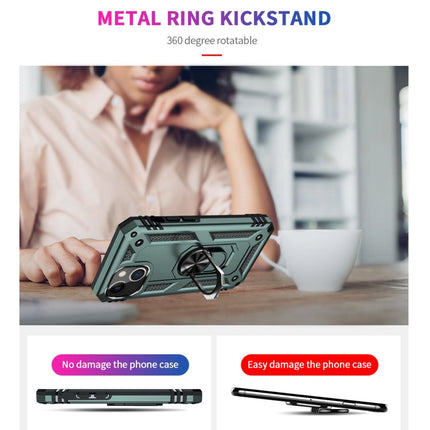 Shockproof TPU + PC Protective Case with 360 Degree Rotating Holder, For iPhone 13, For iPhone 13 mini, For iPhone 13 Pro