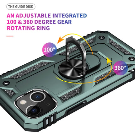 Shockproof TPU + PC Protective Case with 360 Degree Rotating Holder, For iPhone 13, For iPhone 13 mini, For iPhone 13 Pro