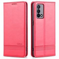AZNS Magnetic Calf Texture Horizontal Flip Leather Case with Card Slots & Holder & Wallet, For OPPO K9 5G, For OPPO Reno6 / Reno6 Pro