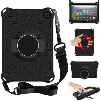 Spider King EVA Protective Case with Adjustable Shoulder Strap & Holder, For Amazon Kindle Fire HD 8 2020, For iPad Mini 5 / 4 / 3 / 2 / 1, For Huawei MediaPad M5 Lite 8.0 inch, For Huawei MediaPad M6 8.4