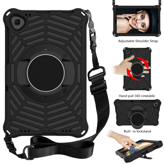 Spider King EVA Protective Case with Adjustable Shoulder Strap & Holder, For Samsung Galaxy Tab A 10.1 2019 SM-T515 / SM-T510, For Samsung Galaxy Tab A7 Lite 8.7 SM-T220 / SM-T225, For Xiaomi Mi Pad 4 Plus