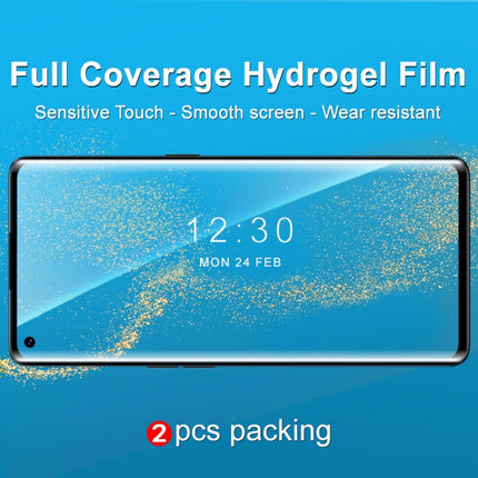 2 PCS IMAK Curved Full Screen Hydrogel Film Front Protector