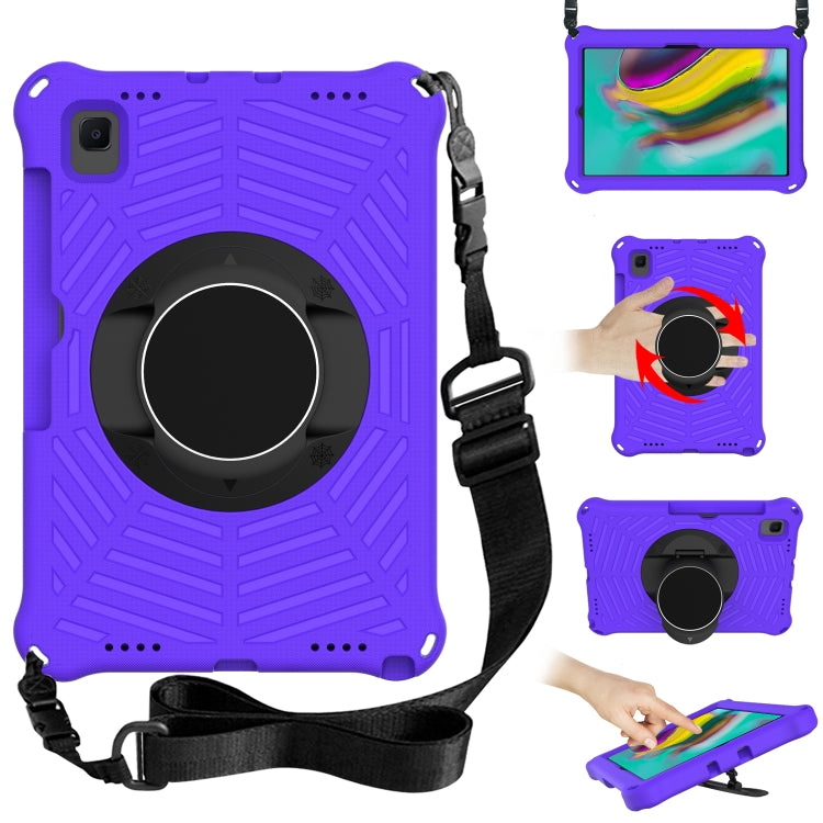 Spider King EVA Protective Case with Adjustable Shoulder Strap & Holder & Pen Slot, For Samsung Galaxy Tab S5e 10.5 SM-T720 / SM-T725, For Samsung Galaxy Tab S6 Lite SM-P610 / SM-P615, For Samsung Galaxy Tab S6 SM-T860 / SM-T865