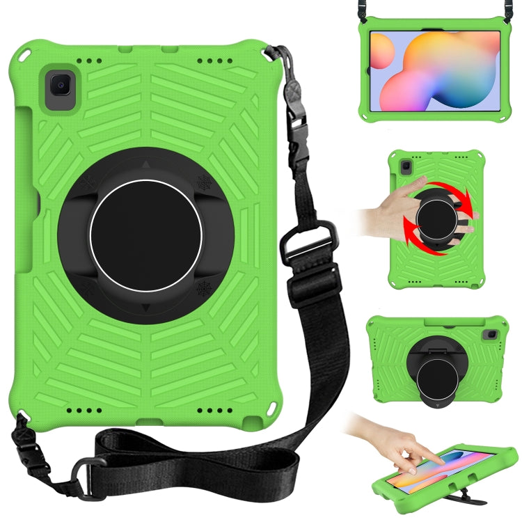 Spider King EVA Protective Case with Adjustable Shoulder Strap & Holder & Pen Slot, For Samsung Galaxy Tab S5e 10.5 SM-T720 / SM-T725, For Samsung Galaxy Tab S6 Lite SM-P610 / SM-P615, For Samsung Galaxy Tab S6 SM-T860 / SM-T865