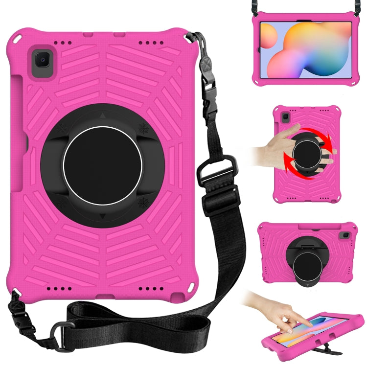 Spider King EVA Protective Case with Adjustable Shoulder Strap & Holder & Pen Slot, For Samsung Galaxy Tab S5e 10.5 SM-T720 / SM-T725, For Samsung Galaxy Tab S6 Lite SM-P610 / SM-P615, For Samsung Galaxy Tab S6 SM-T860 / SM-T865