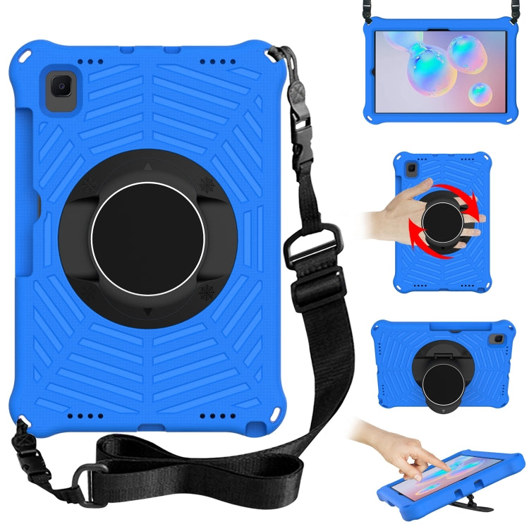 Spider King EVA Protective Case with Adjustable Shoulder Strap & Holder & Pen Slot, For Samsung Galaxy Tab S5e 10.5 SM-T720 / SM-T725, For Samsung Galaxy Tab S6 Lite SM-P610 / SM-P615, For Samsung Galaxy Tab S6 SM-T860 / SM-T865