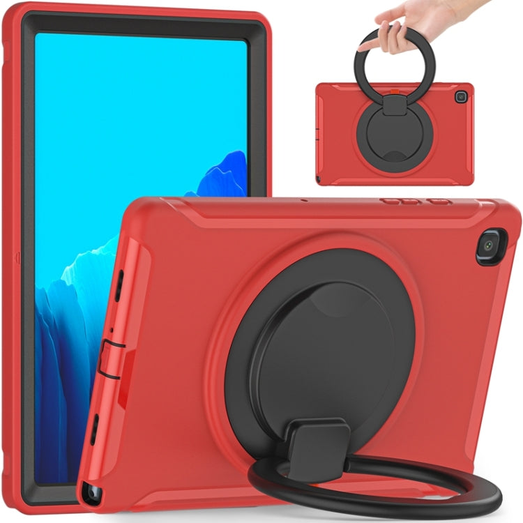 Shocproof Silicone + PC Protective Case with 360 Degree Rotation Foldable Handle Grip Holder & Pen Slot, For iPad Air 4 10.9 / Pro 11 2021 / 2020 / 2018, For Samsung Galaxy Tab A7 10.4 2020 T500