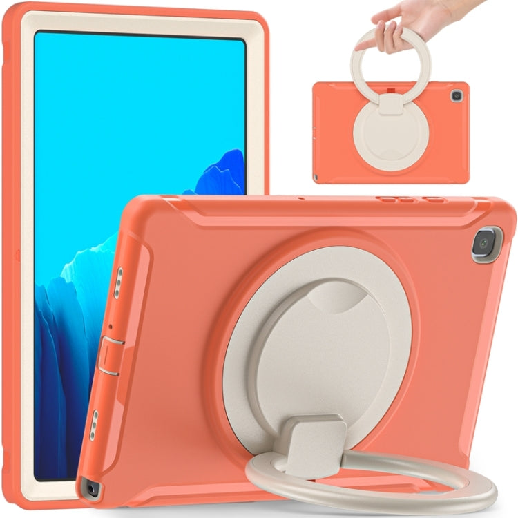 Shocproof Silicone + PC Protective Case with 360 Degree Rotation Foldable Handle Grip Holder & Pen Slot, For iPad Air 4 10.9 / Pro 11 2021 / 2020 / 2018, For Samsung Galaxy Tab A7 10.4 2020 T500