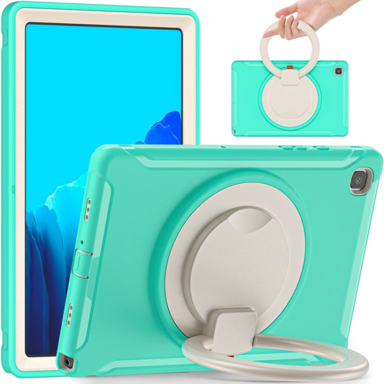 Shocproof Silicone + PC Protective Case with 360 Degree Rotation Foldable Handle Grip Holder & Pen Slot, For iPad Air 4 10.9 / Pro 11 2021 / 2020 / 2018, For Samsung Galaxy Tab A7 10.4 2020 T500