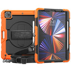 For iPad Pro 12.9 2022 / 2021 / 2020 / 2018 / Orange Silicone