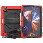 For iPad Pro 12.9 2022 / 2021 / 2020 / 2018 / Red Silicone