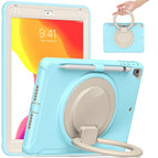 For iPad 9.7 2018 / 2017 / Air 2 / Pro 9.7 / Ice Crystal Blue