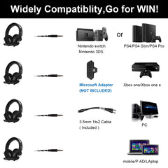 Anivia AH38 3.5mm Wired Gaming Headset with Microphone, AH38