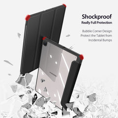 DUX DUCIS TOBY Series Antiskid PU Leather + PC + TPU Horizontal Flip Case with Holder & Pen Slot & Sleep / Wake-up Function, For Samsung Galaxy Tab S6 Lite