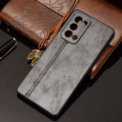 Shockproof Sewing Cow Pattern Skin PC + PU + TPU Case, For OPPO Reno6 Pro+, For OPPO Reno6 Pro, For OPPO Realme C11 2021 / Realme C20, For OPPO Realme C21